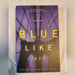 3/$15 Blue Like Jazz book by Donald Miller
